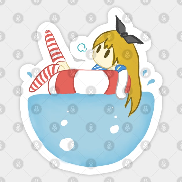 Shimakaze Sticker by Oricca